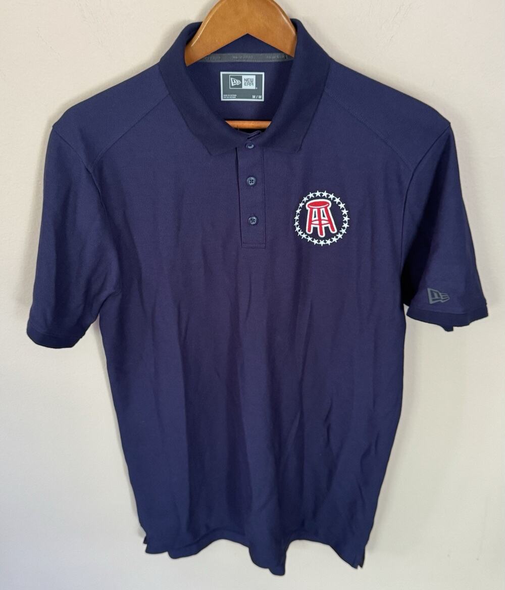 New Era Barstool Sports Polo Men's Medium Blue